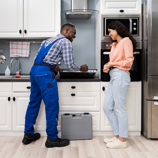 can you provide an estimate for cooktop repair before beginning any work in Macdoel